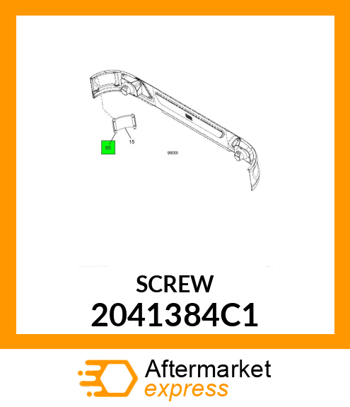 SCREW 2041384C1