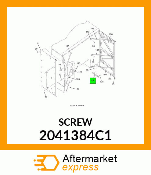 SCREW 2041384C1