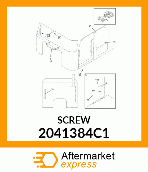 SCREW 2041384C1