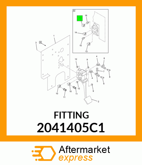 FITTING 2041405C1