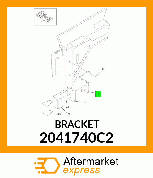 BRACKET 2041740C2