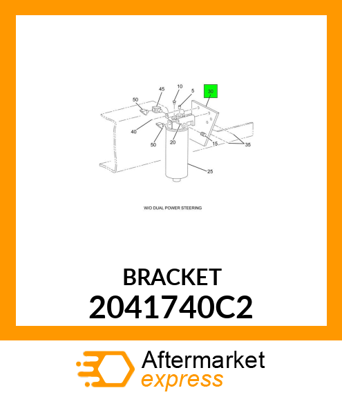 BRACKET 2041740C2