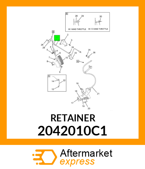 RETAINER 2042010C1