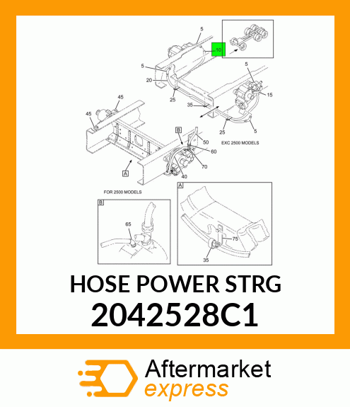 HOSE_POWER_STRG 2042528C1