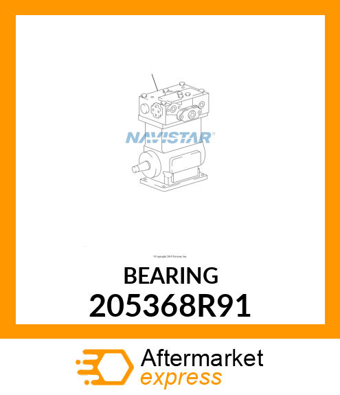 BEARING 205368R91