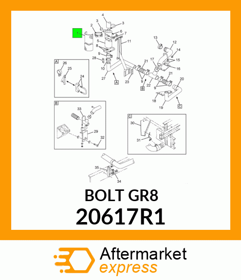 BOLTGR8 20617R1