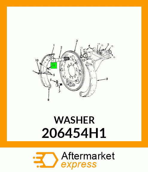 WASHER 206454H1