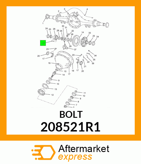 BOLT 208521R1