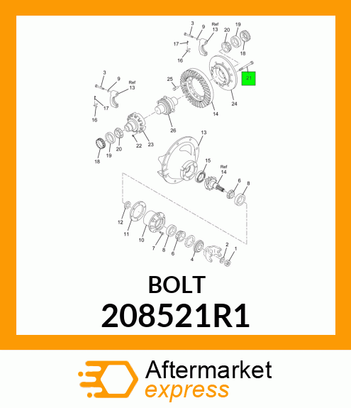 BOLT 208521R1