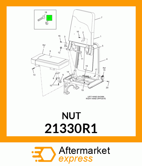 NUT 21330R1