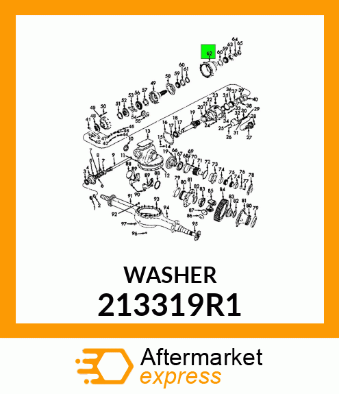 WASHER 213319R1