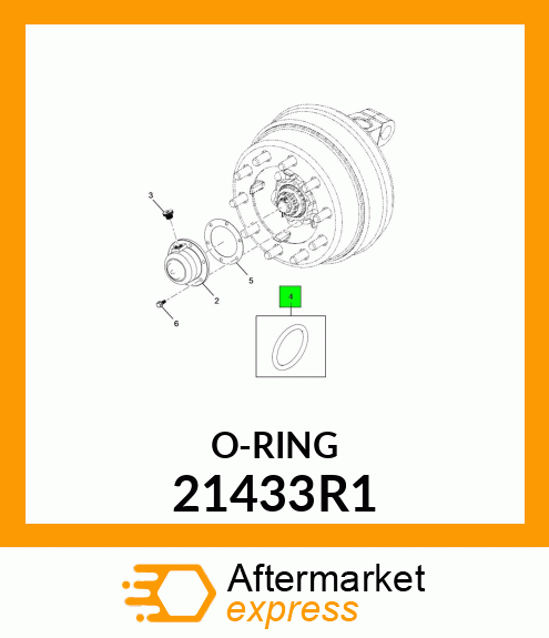 O-RING 21433R1