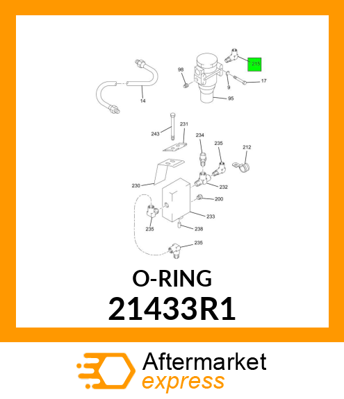 O-RING 21433R1