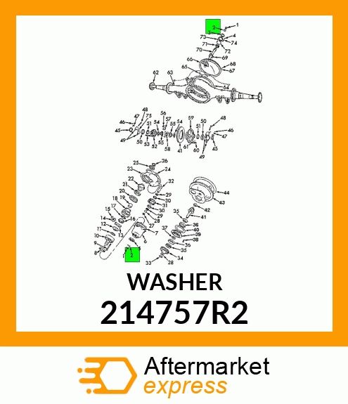 WASHER 214757R2