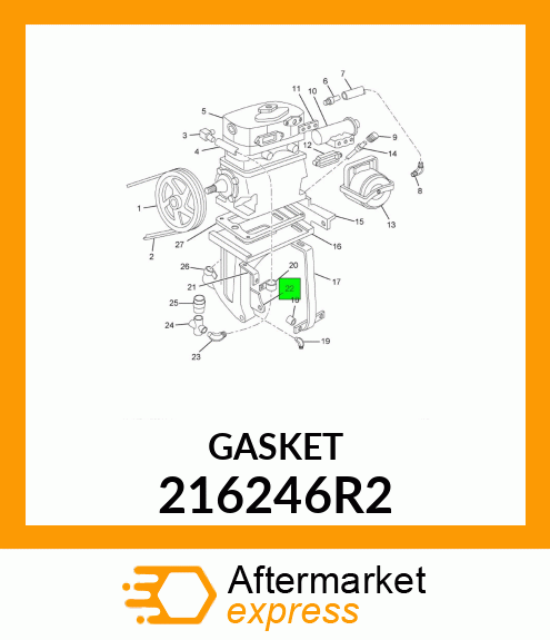 GASKET 216246R2