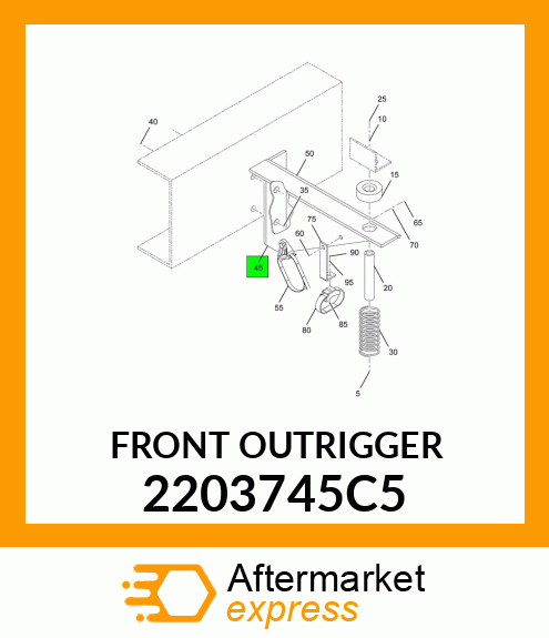 FRONT_OUTRIGGER 2203745C5