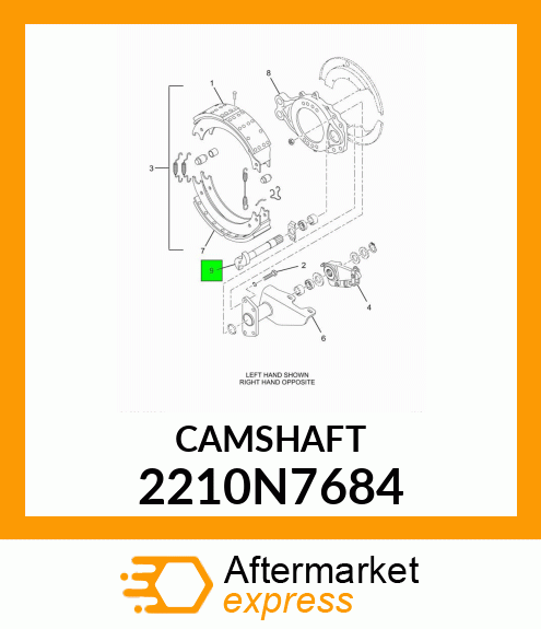 CAMSHAFT 2210N7684