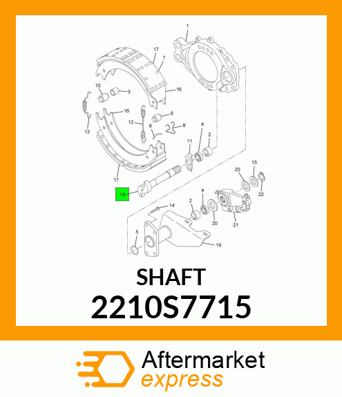 SHAFT 2210S7715