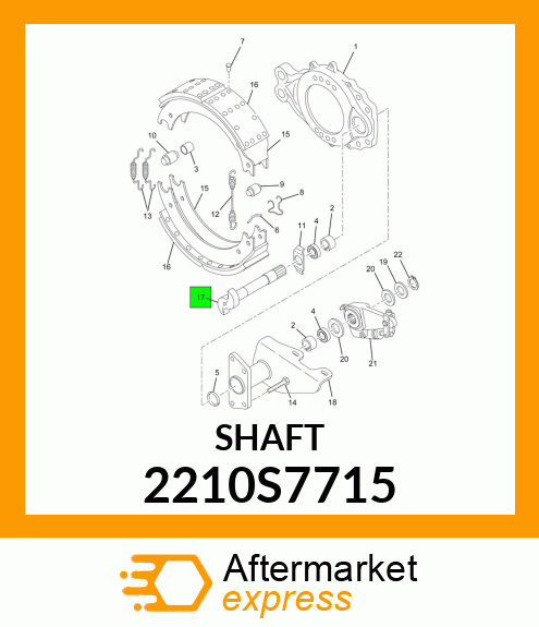 SHAFT 2210S7715