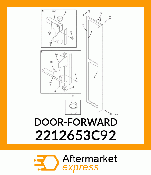 DOOR-FORWARD 2212653C92