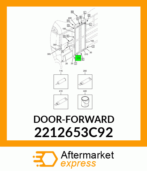 DOOR-FORWARD 2212653C92