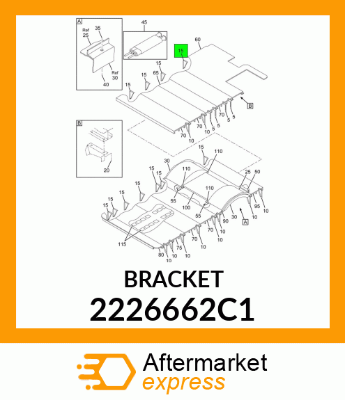 BRACKET 2226662C1