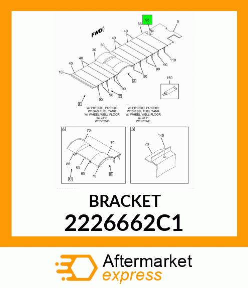 BRACKET 2226662C1
