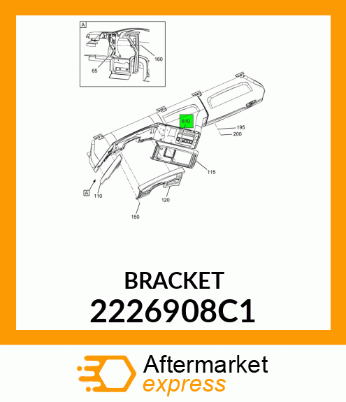 BRACKET 2226908C1