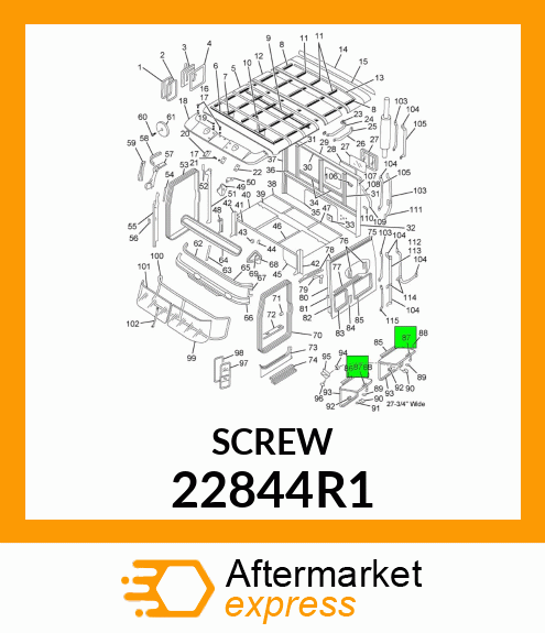 SCREW 22844R1