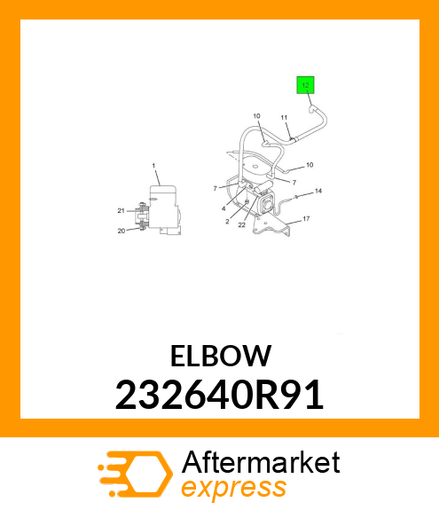 ELBOW 232640R91