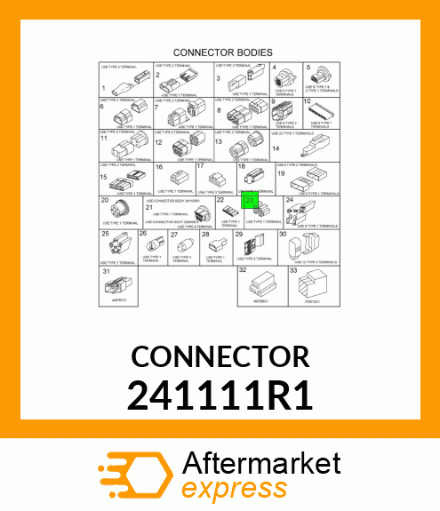 CONNECTOR 241111R1
