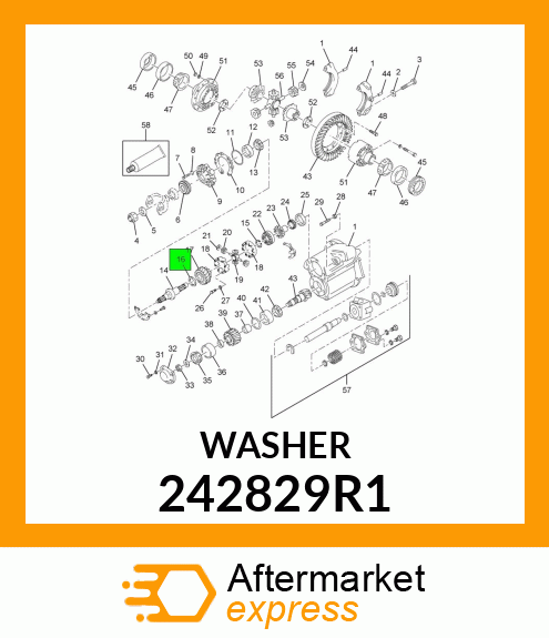 WASHER 242829R1