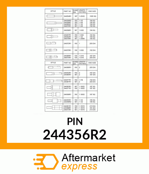 PIN 244356R2