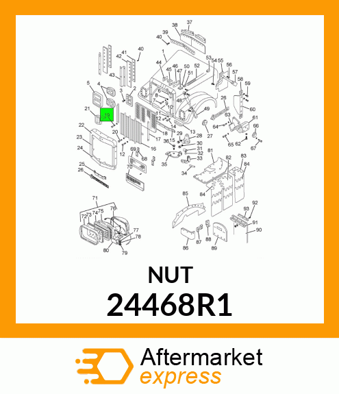 NUT 24468R1