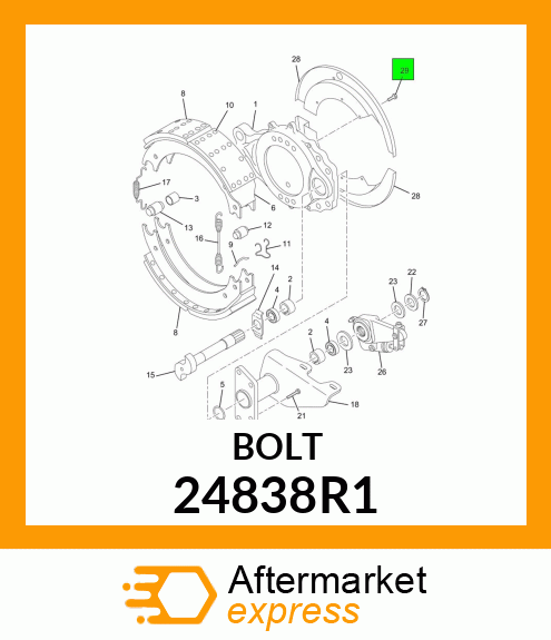 BOLT 24838R1