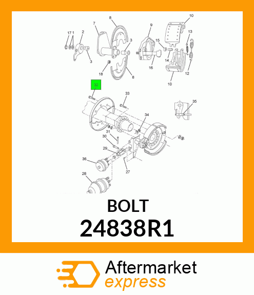 BOLT 24838R1