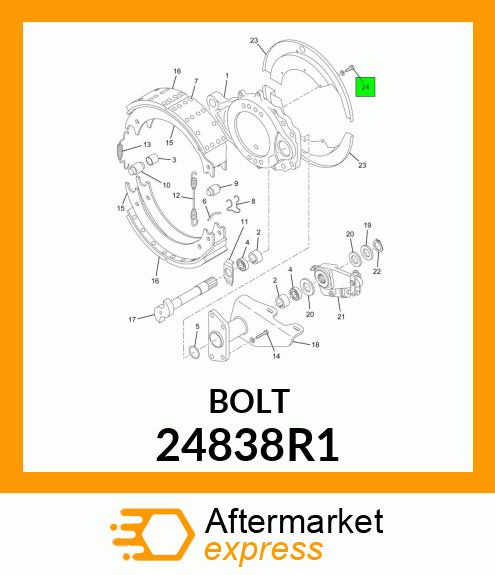 BOLT 24838R1