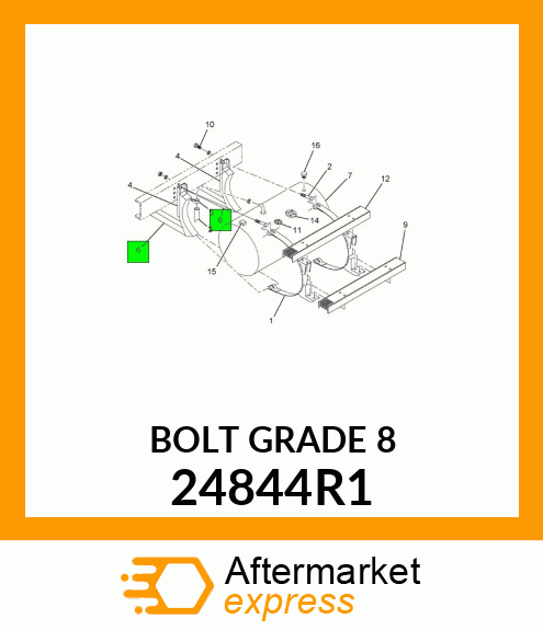 BOLTGRADE8 24844R1