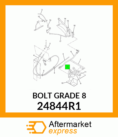 BOLTGRADE8 24844R1