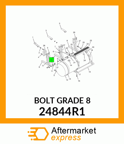 BOLTGRADE8 24844R1