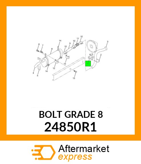 BOLTGRADE8 24850R1