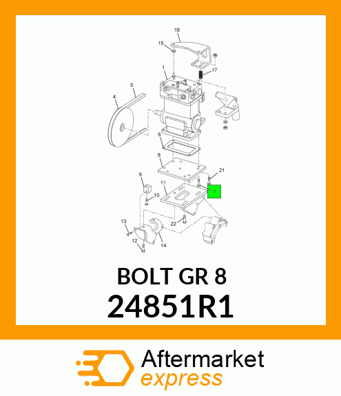 BOLTGR8 24851R1