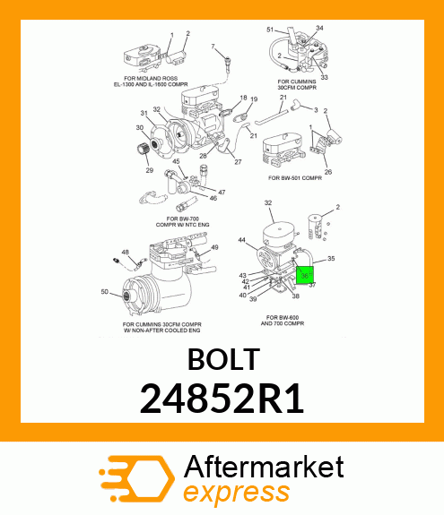 BOLT 24852R1