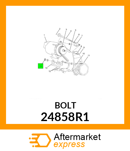 BOLT 24858R1