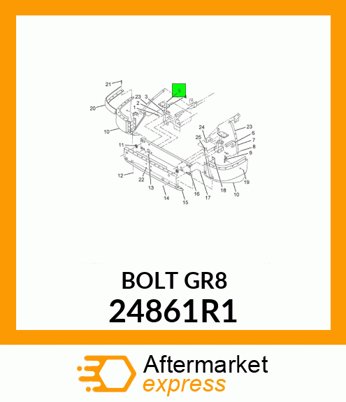 BOLTGR8 24861R1