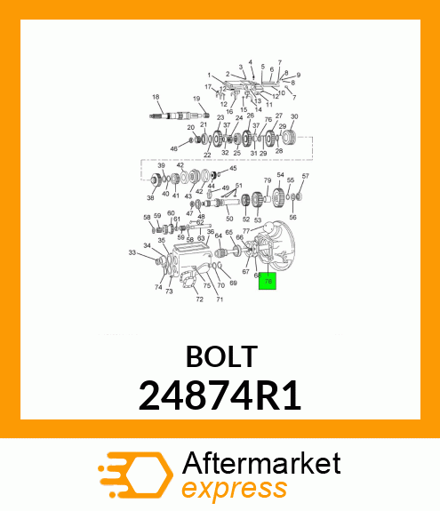 BOLT 24874R1