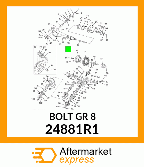 BOLTGR8 24881R1