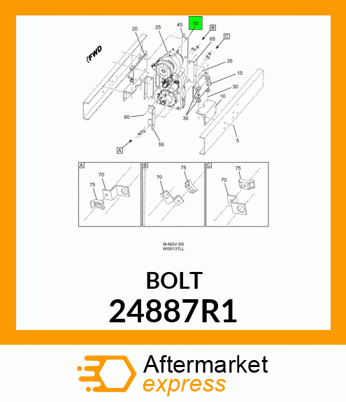 BOLT 24887R1