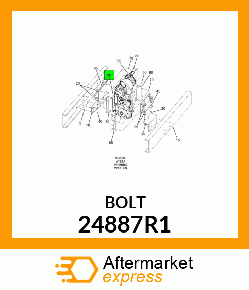 BOLT 24887R1