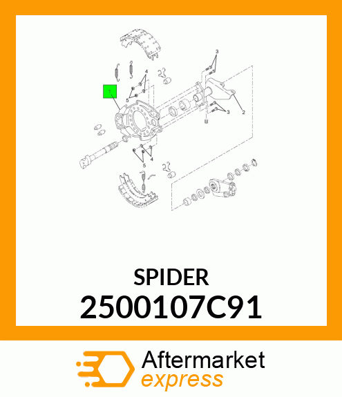 SPIDER 2500107C91